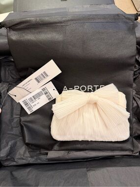 Loeffler Randall Ivory Rochelle Clutch